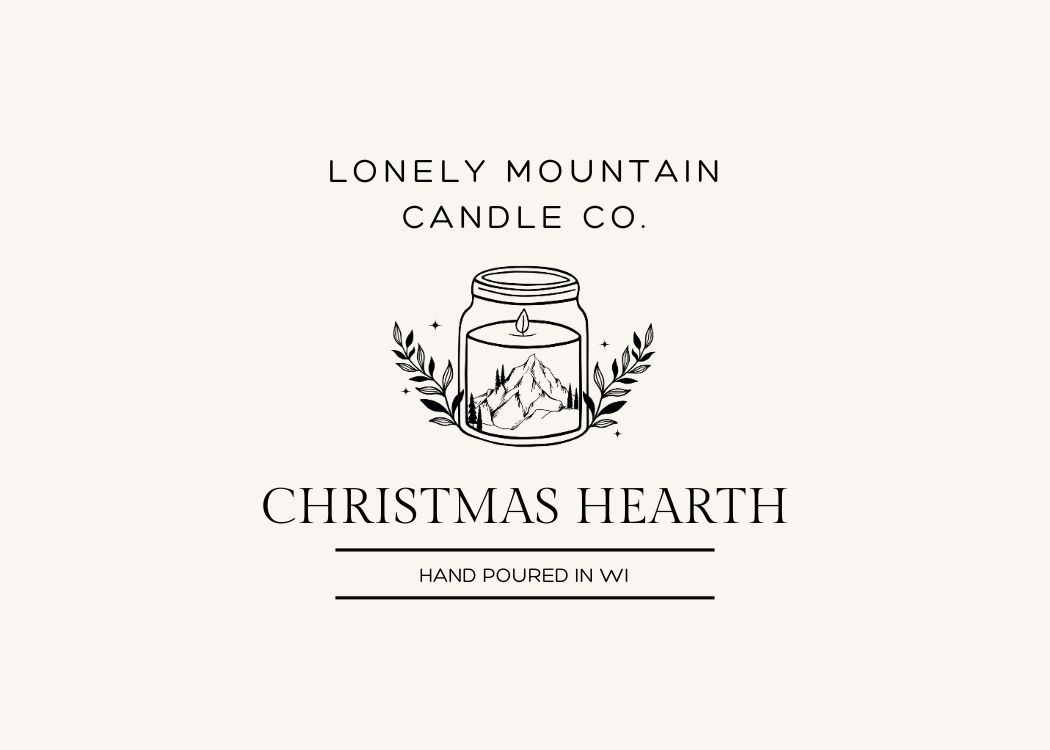 10 oz Candle - Christmas Hearth