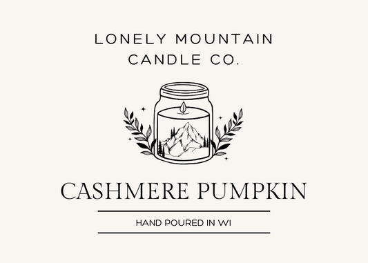 10 oz Candle - Cashmere Pumpkin
