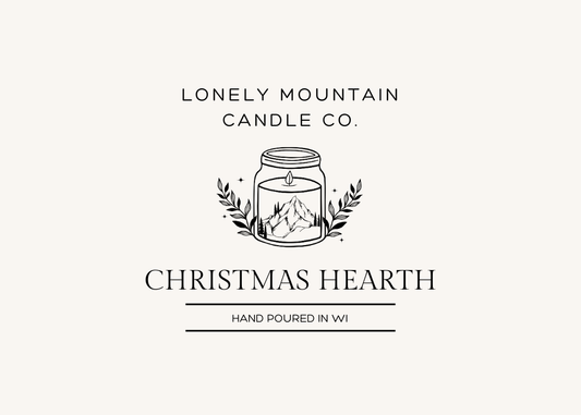 6.5 oz Candle - Christmas Hearth